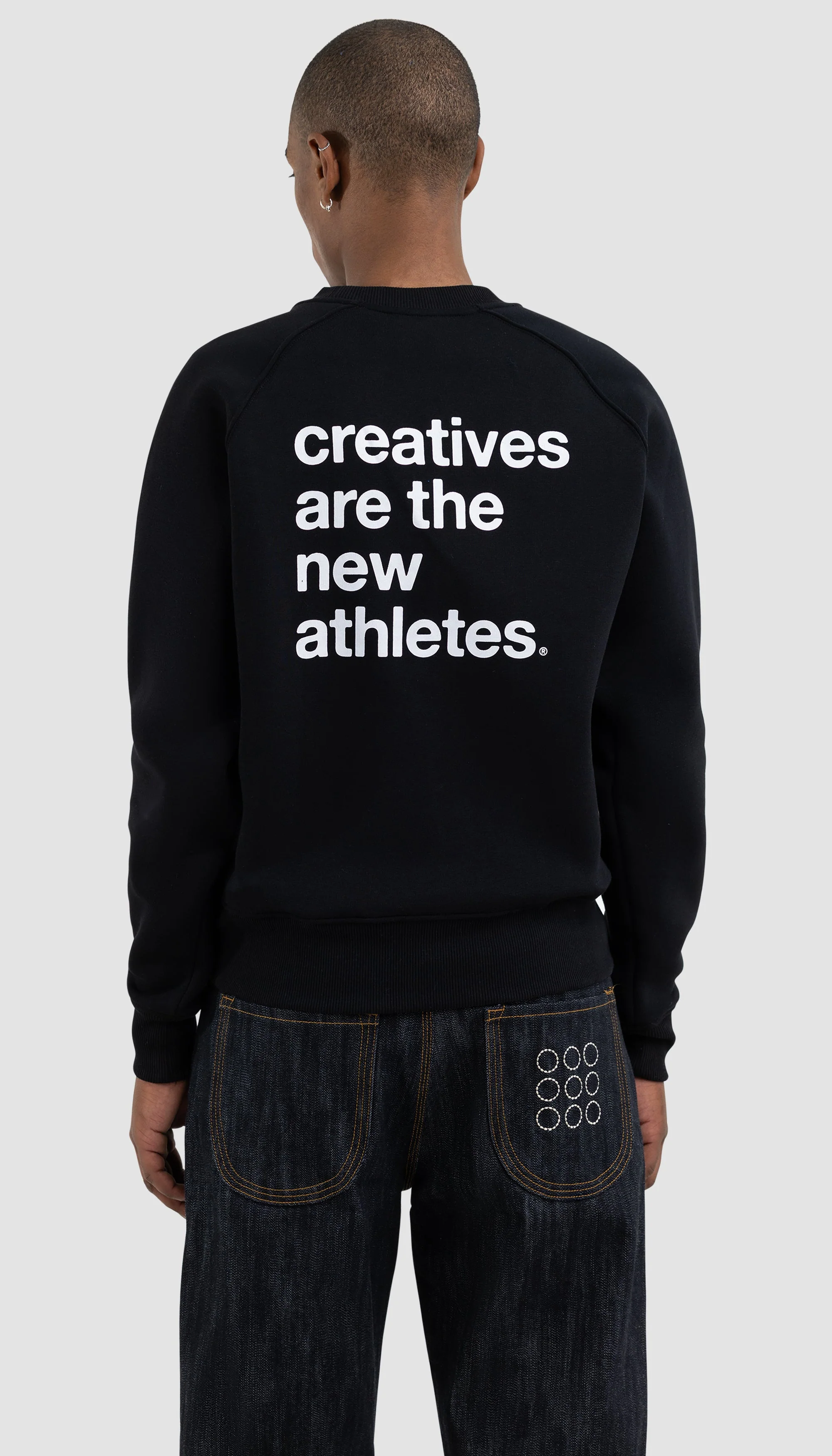 CATNA Crewneck Black | Black - Image 4