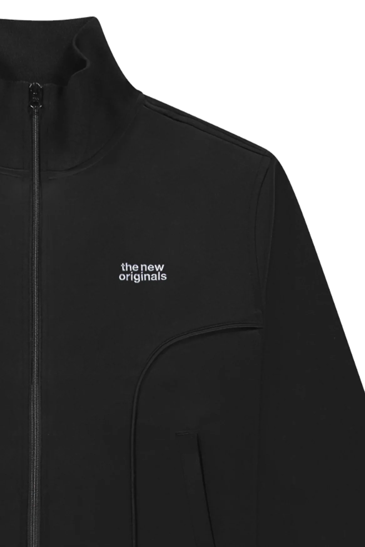 Emblem Track Jacket Black | Black - Image 3
