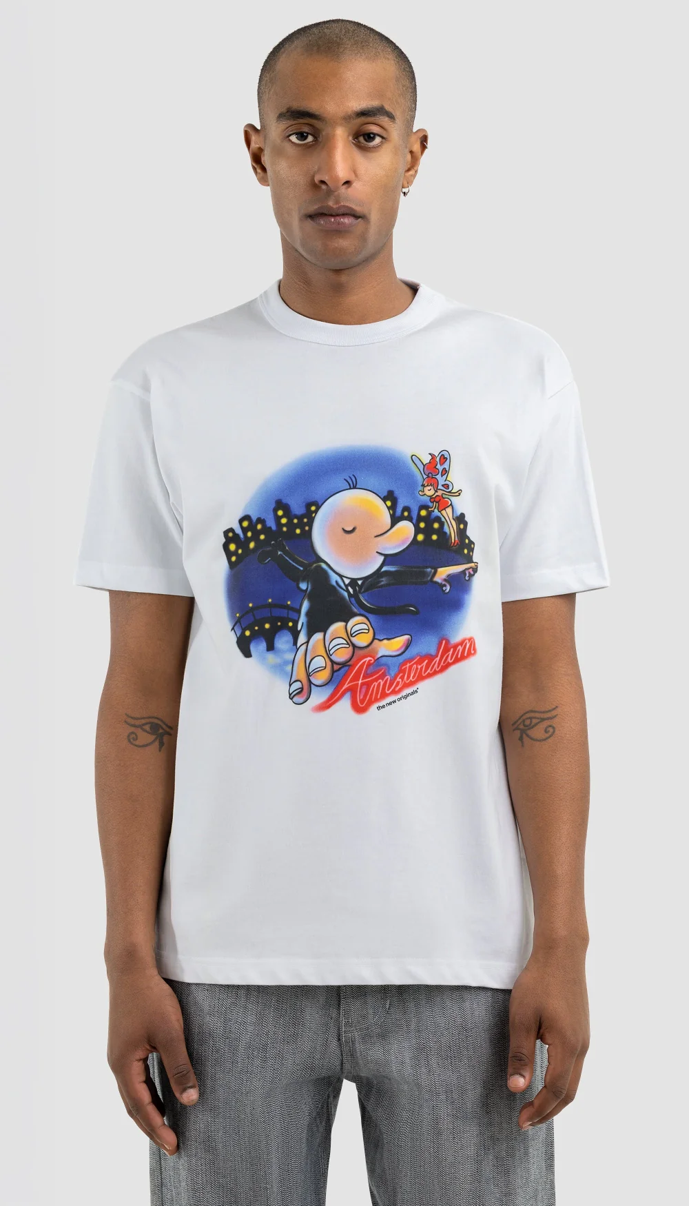 Flying Freddy Tee White | White - Image 3