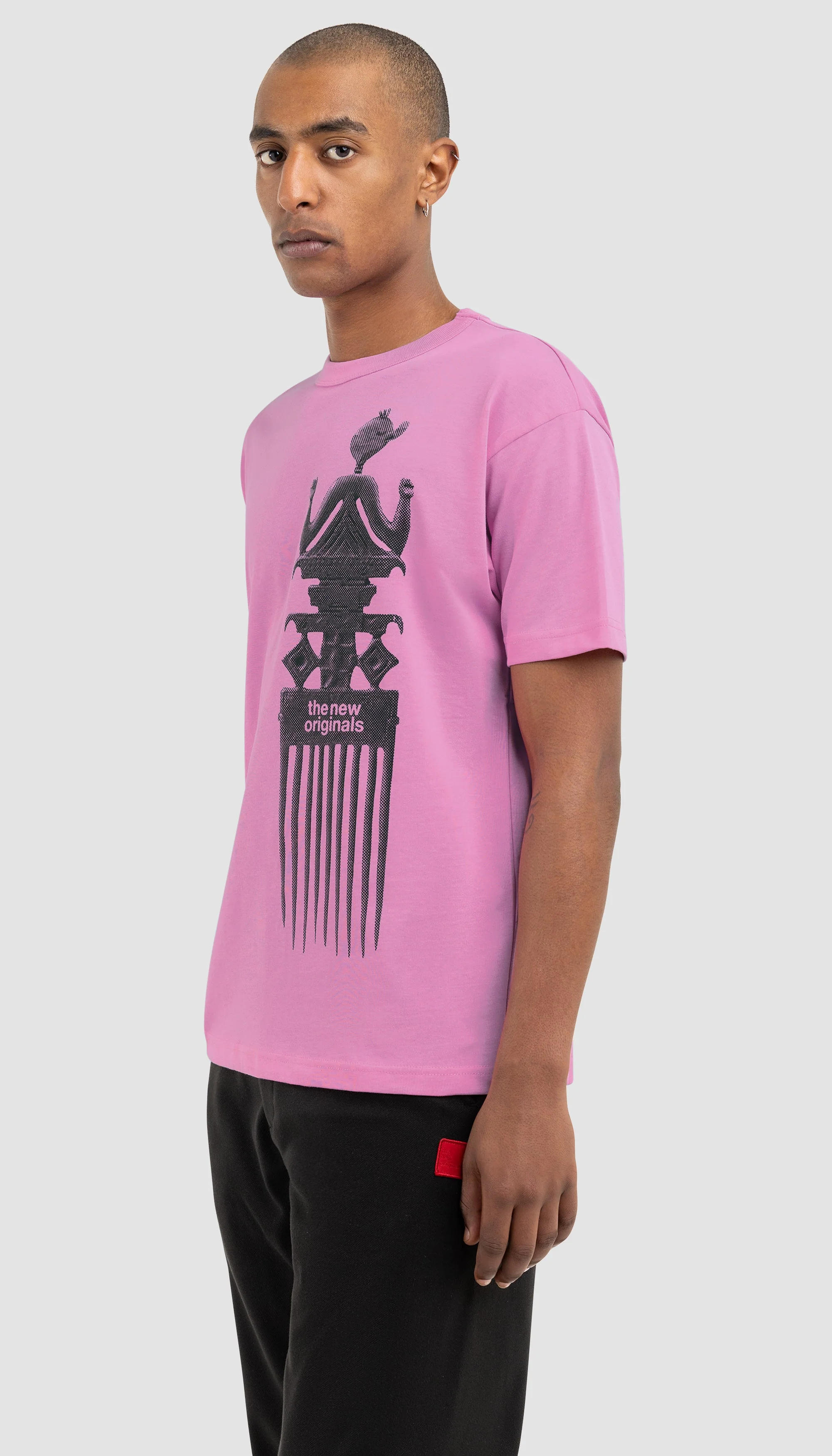 Freddy Comb Tee Bonbon | Bonbon - Image 3
