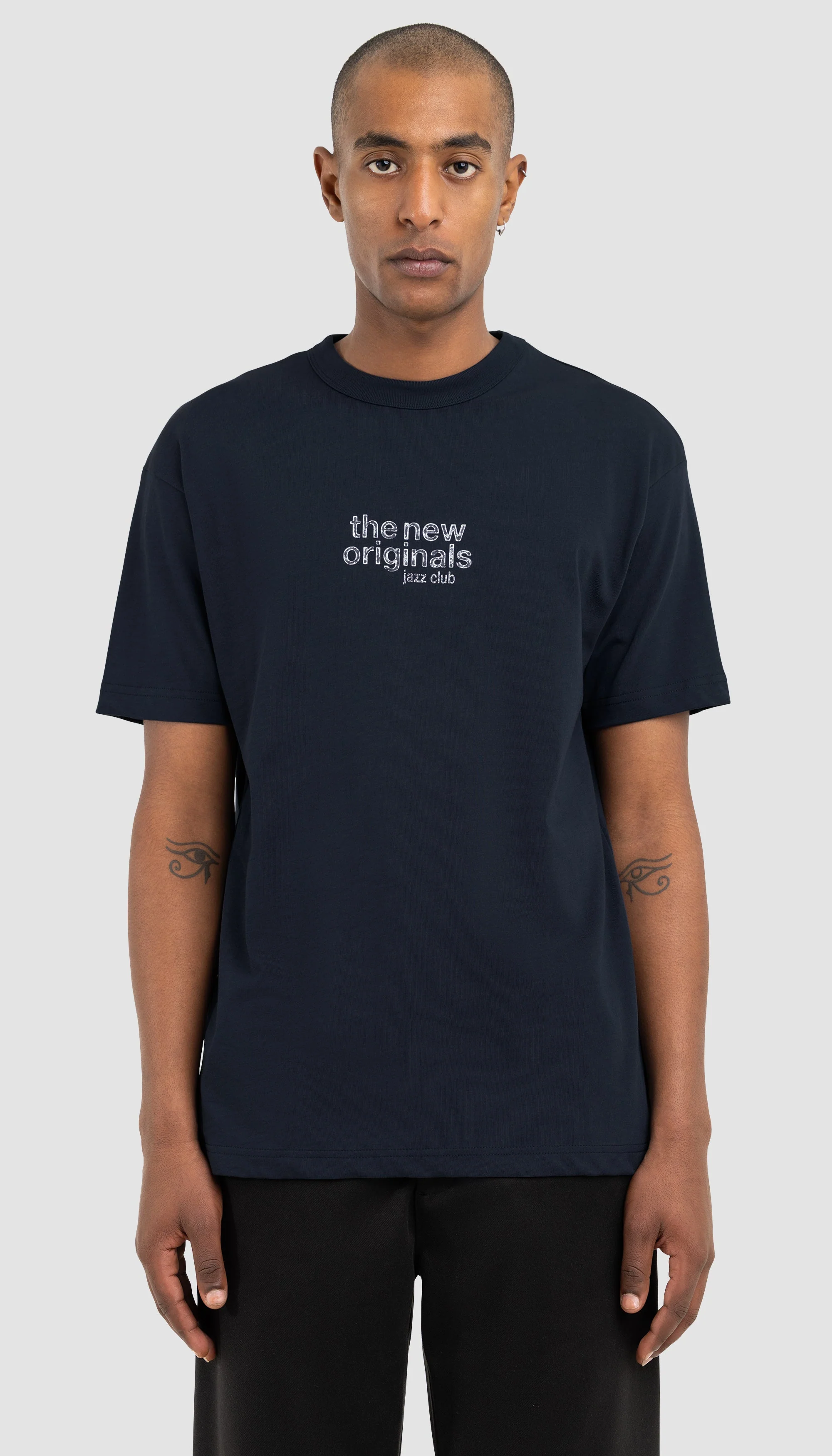 Jazz Club Tee Navy Blue | Navy - Image 3