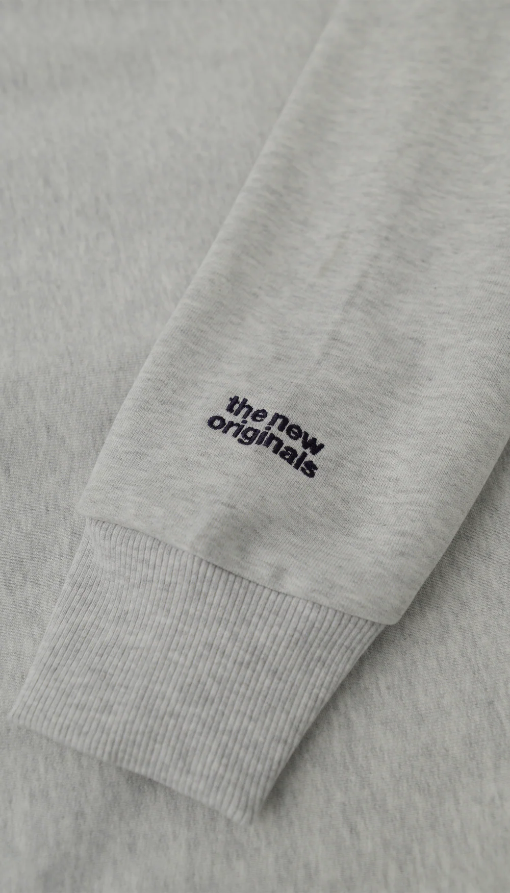 Zeedijk Zip Up Hoodie Light Grey Melange | Light Grey melange - Image 3